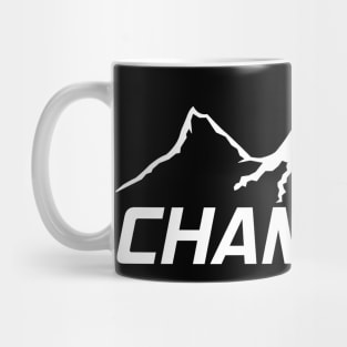 Chamonix Ski Resort Mont Blanc France Mug